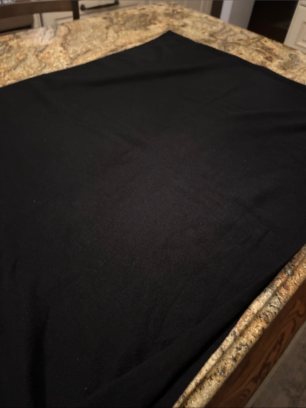 NWT Black Wool/Cashmere Wrap